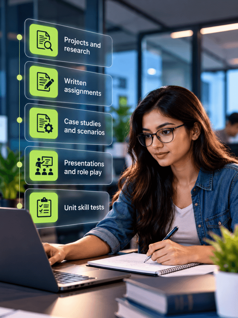 How does SIT assess students?